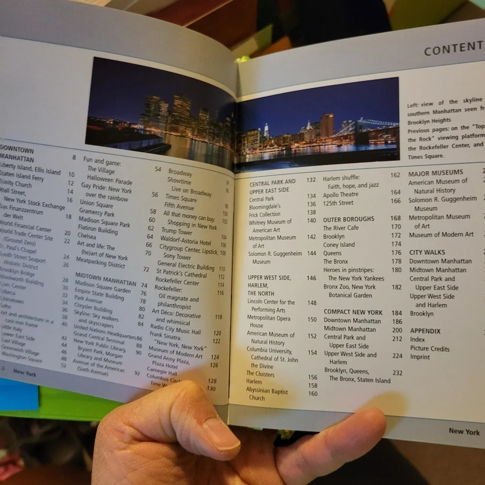 New York Travel Guide Book ~ Robert Fischer ~ Tourist Info ~ Photos ~ GUC